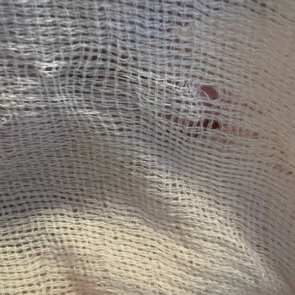 Rag&Bone Ultra Lightweight Soft Summer Shawl Wrap Pareo Scarf Light Pink NWOT*f - Picture 4 of 4